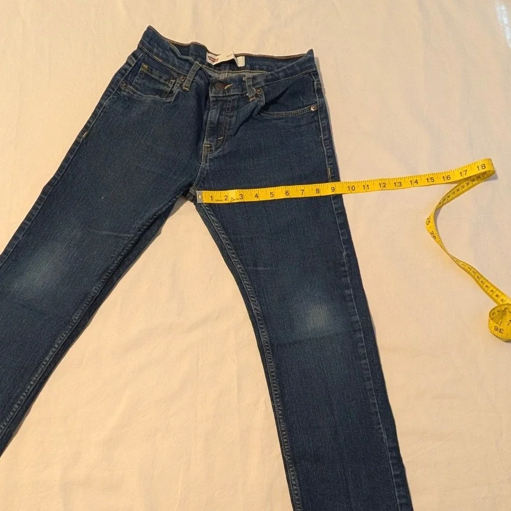 Levis 511 Slim Fit Dark Wash Denim Jeans W27 L27 Blue 5511-D3W 319